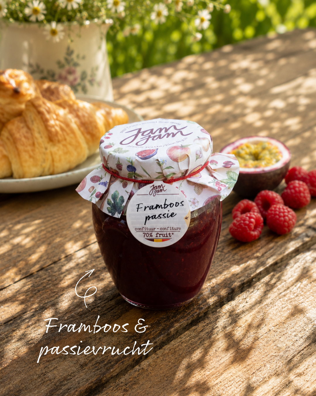 Homemade zelfgebakken koekjes met Jam Jam